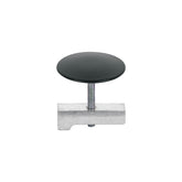 Cubrefalta 1-3/4 para lavamano aero inox. aabado negro